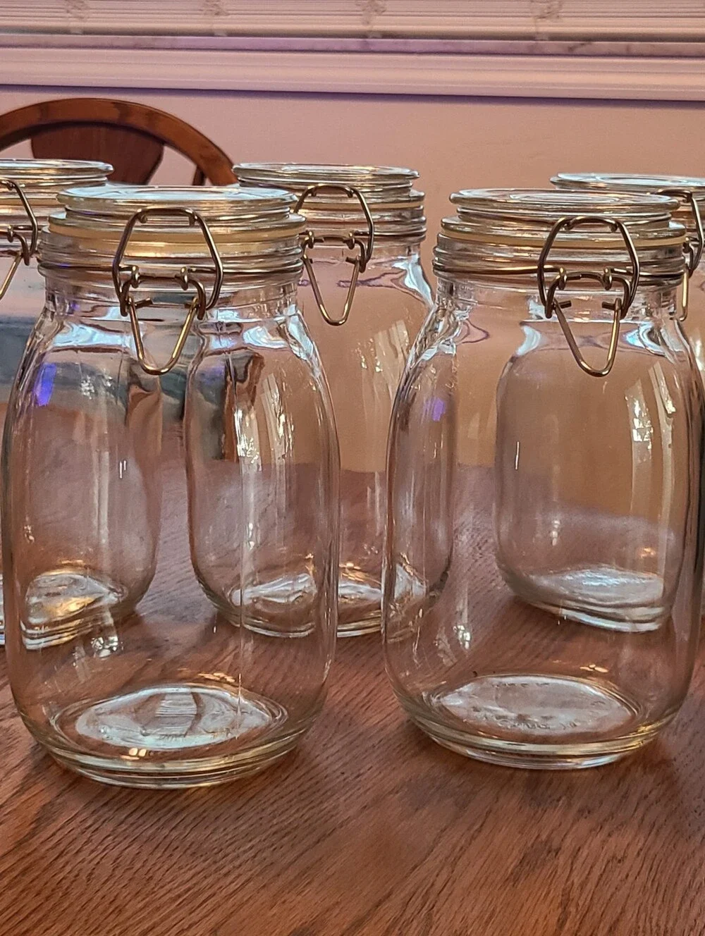 IKEA KORKEN Jar with Metal Clamp Lid